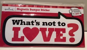 Hallmark Magnet Valentinstag Kühlschrankmagnet What's Not to Love? Rotes Herz - Bild 1 von 1