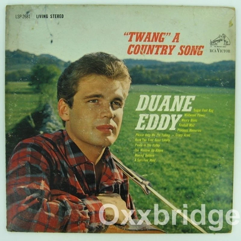 DUANE EDDY Twang A Country Song PROMO RCA Original 1963 Country Rock GUITAR - Image 1 of 2