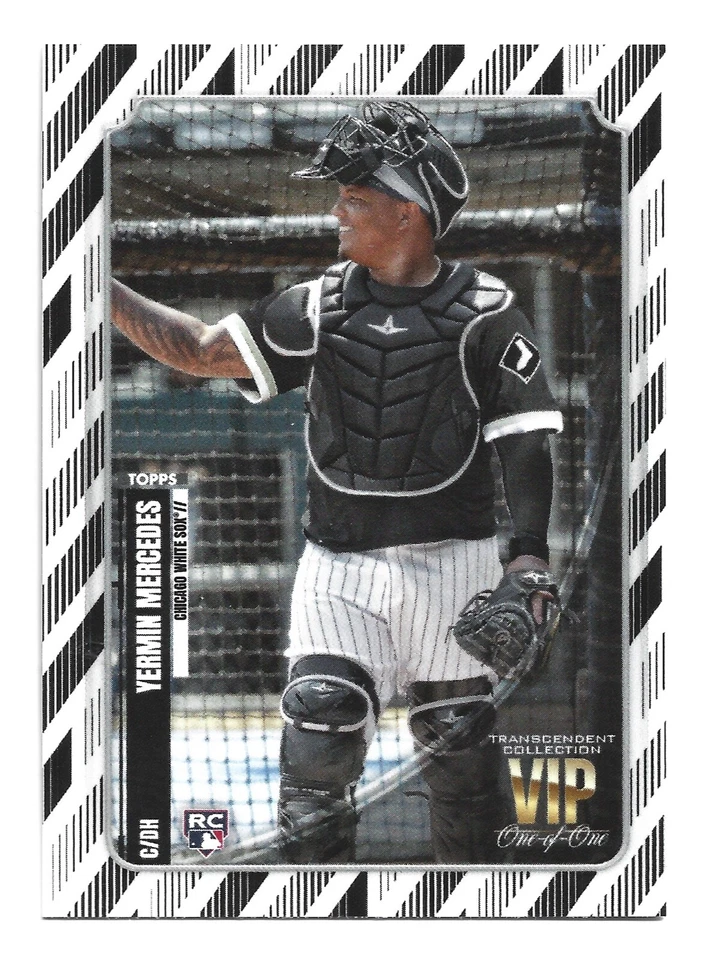 One of One 2021 Topps Transcendent Collection VIP Party VIP-9 Yermin Mercedes /1 - Image 1 of 2