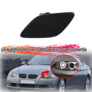 Left Front Bumper Headlight Washer Cover Cap For BMW E92 Coupe E93 Convertible - Picture 1 of 8