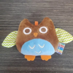 Cochecito de peluche de sonajero de búho Cuna juguete 0+ meses juguete de peluche - Imagen 1 de 5