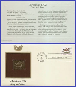 USA1 #2711 U/A GOLDEN REPLICA FDC   Horse and Rider - Picture 1 of 1