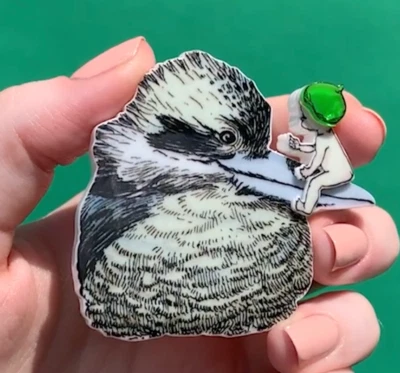 Broche Firstwilder Mrs Kookaburra - May Gibbs. Nuevo en caja. Foto 1 de 4