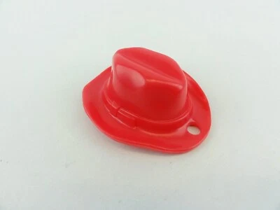Buckaroo! Replacement Plastic RED HAT 2004 Milton Bradley - Image 1 of 4