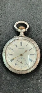 Reloj De Bolsillo Longines Art Nouveau En Plata 900 - Picture 1 of 7