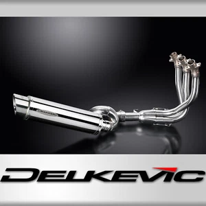 Triumph Street Triple R S RS 17-21 Full Exhaust 3-1 14" Round Stainless Muffler - Picture 1 of 5