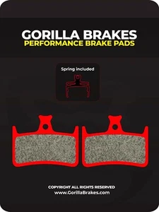 Hope Tech E4 Gorilla brakes Disc Brake Pads Multi compounds - Picture 1 of 8
