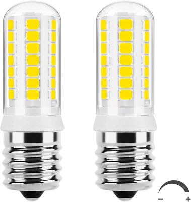 Dicuno E17 LED Bulb Dimmable, Microwave Oven Bulbs, Daylight White 5000K - Image 1 of 4