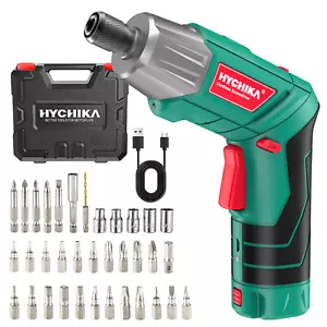 HYCHIKA 3.6V Cordless Drill Electric Screwdriver Set 6Nm Wireless Power Driver - Picture 1 of 7