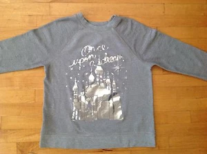 Abercrombie GirlsSweater Size 15/16   Gray/Silver Graphic Pullover  - Picture 1 of 12