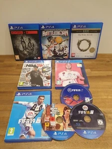 PS4 Spielepaket x 9 Spiele Elder Scrolls Grand theft auto Evolve NBA2K19 Fifa - Bild 1 von 15