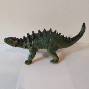 Figura de juguete de goma dinosaurio Pinacosaurus Dolgen 7" tabla lagarto cretácico Ankylo - Imagen 1 de 8