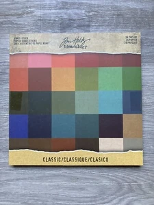 Tim Holtz Idea-ology Kraft Stock Paper Pad 8x8 Classic Linen Texture - Picture 1 of 1