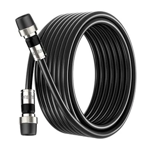 Rg6 Coaxial Cable 35ft weatherproof Rubber Boot Direct Burial Inwall Cl3 Rated  - Picture 1 of 9