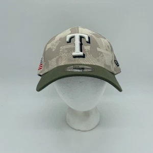 New Era 39Thirty Texas Rangers MLB Armed Forces Fitted Hat Cap Camo L/XL Herren - Bild 1 von 6