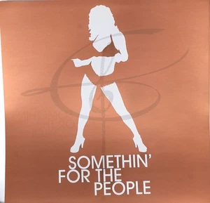 SOMETHIN' FOR THE PEOPLE AFP3 Album Cover Promo 12x12 flaches doppelseitiges Poster - Bild 1 von 5