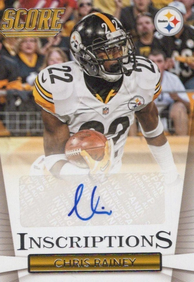 2014 Score Inscriptions #ICR Chris Rainey Steelers - Image 1 of 1
