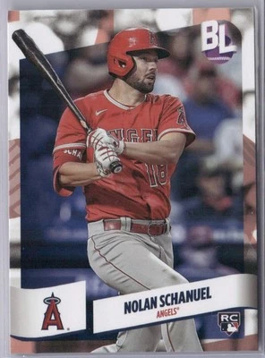 Nolan Schanuel Rookie RC 2024 Topps Big League Base #46 Los Angeles Angels - Image 1 of 2