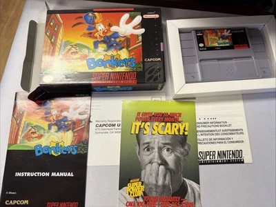 Bonkers Super Nintendo SNES Complete in Box CIB  Authentic - Image 1 of 4