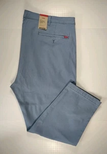 LEVI'S XX Chino-NWT-Men's Big & Tall Lt Blue Stretch Chino Pants-Size 50x30 - Picture 1 of 15