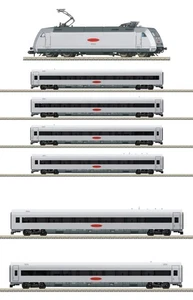 Spur N Trix 16085 + 15060 + 15061 E-Lok BR 101 + Zugset Metropolitan 7tlg Neu OV - Bild 1 von 7