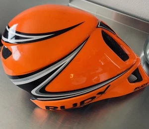 Rudy Project Wingspan TT Helmet ~ Blaze Orange ~ Unisize 54-59 cm - Picture 1 of 7