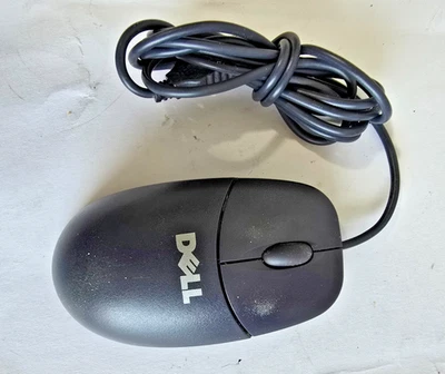 Dell Genuine USB 3-Button Ball Mouse w/ Scroll Wheel – Tested, Model 0F4177/0X76 - Image 1 of 4