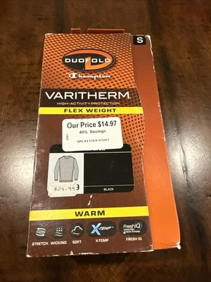 Camiseta de manga larga Duofold Champion Youth Varitherm Flex Weight Crew - Pequeña Foto 1 de 3