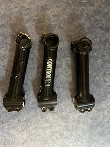 3 Vintage Threadless 1” Steerer Mountain Bike Stems - Control Tech - VRC - Picture 1 of 4