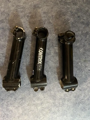 3 Vintage Threadless 1” Steerer Mountain Bike Stems - Control Tech - VRC - Image 1 of 4