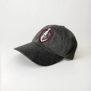 NEW Adams Cool Crown Mesh Lined Adjustable Cap Hat Leather Strap Gray - Picture 1 of 9