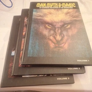 Vintage Man, Myth, & Magic Hardcover Book 1970 Volumes 1, 2 & 3 - Foto 1 di 5