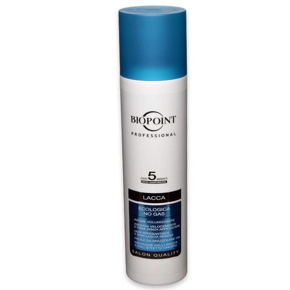 Biopoint Lacca Spray No Gas Fissaggio Forte 300 ml Professionale Unisex Salone - Immagine 1 di 1