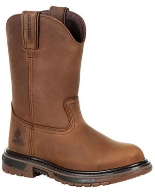 Bota Occidental Impermeable Rocky Original Ride FLX para Niños - Punta Redonda - RKW0300Y Foto 1 de 4