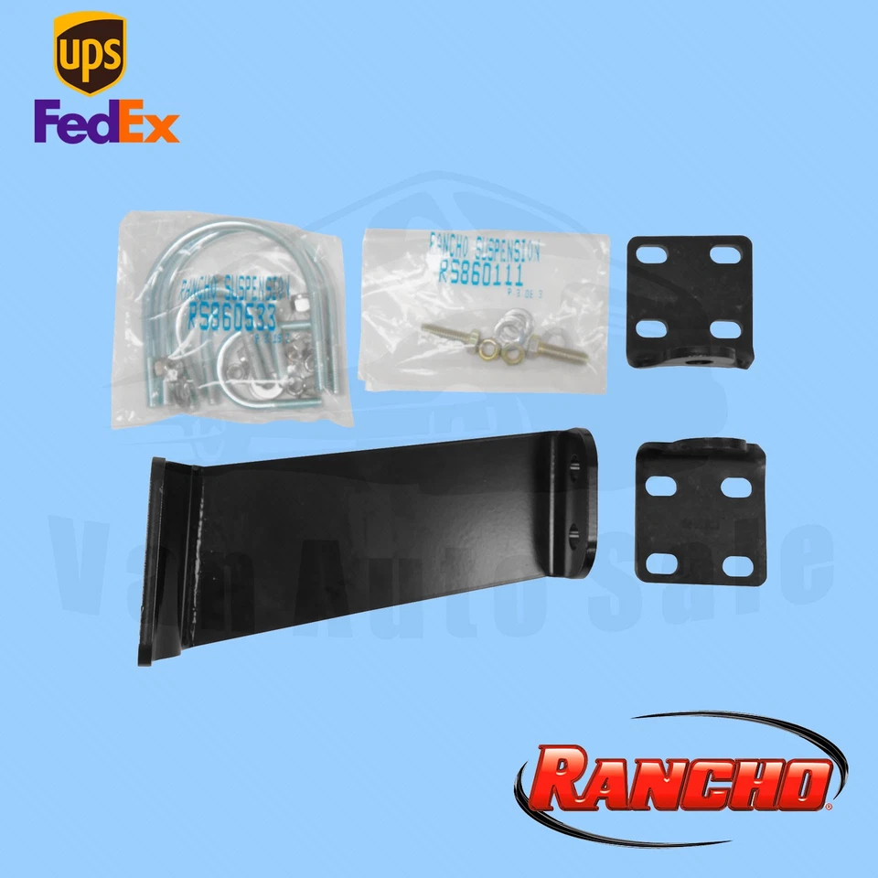 Soporte estabilizador de dirección Rancho para Ford F-350 Super Duty 2005-2016 Foto 1 de 3