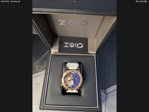Zoid Dragon II Edelstahl Roségold und Blaustahl Automatik Uhr - Bild 1 von 7