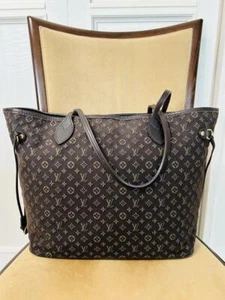Louis Vuitton Neverfull MM Monogram Brown Tote bag Unisex #4 - Picture 1 of 13
