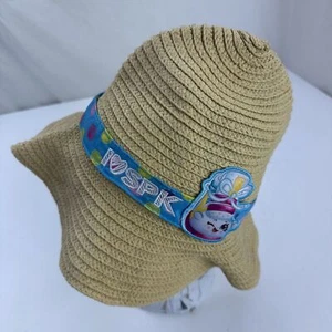 I Love Shopkins Girls Weaved Sun Cap Hat Fitted One Size - Picture 1 of 5