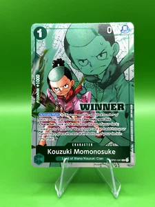 WINNER Kouzuki Momonosuke OP01-041 - Tournament Pack Vol.7 - One Piece TCG - Picture 1 of 2