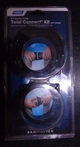 3 inch Vinyl Sewer Hose Twist Connect Kit with Clamps Camco PN 39543 - Brand NEW - Bild 1 von 3