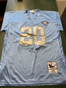 Vintage 1994 Detroit Lions Barry Sanders Throwback Jersey Mitchell Ness 75th - Picture 1 of 11