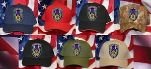PURPLE HEART HAT PATCH CAP COMBAT WOUNDED US ARMY MARINES NAVY AIR FORCE USCG - Picture 1 of 16