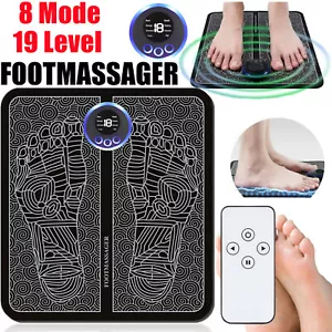 Foot Massager Mat USB Electric Pad Blood Muscle Circulation Relief Pain + Remote - Picture 1 of 15