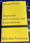 Buch Bohumil Hrabal - Tanzstunden ältere Auflage | Bibliothek Suhrkamp ungelesen