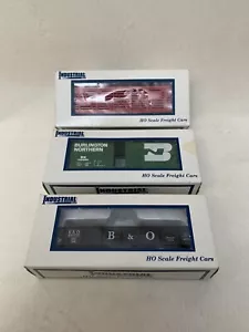 Industrial Rail Life-Like HO Scale Güterwagen (3er Set) Boxcar Gondola & mehr - Bild 1 von 9