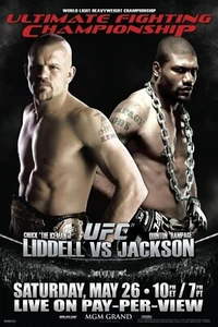 UFC 71 FIGHT POSTER QUINTON RAMPAGE JACKSON VS CHUCK ICEMAN LIDDELL 12X18 - Picture 1 of 1