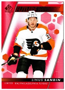 2022-23 Upper Deck SP Authentic Future Watch Limited Red LINUS SANDIN 186 Flyers - Picture 1 of 1
