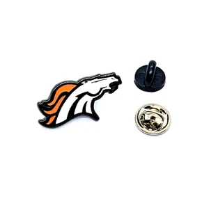 DENVER BRONCOS PIN Football NFL Logo Gift Enamel Hat Backpack Lapel Brooch - Picture 1 of 4