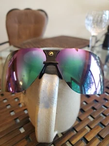 GARGOYLES 80’s-90’s USA 85mm Gen 1 OCTANE BLK FRAME/LENS MULTI MIRROR TERMINATOR - Picture 1 of 20