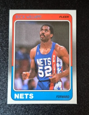 1988-89 Fleer Basketball Buck Williams #79 New Jersey Nets 88 NR MINT — 第 1/3 张图片